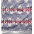 thumbnail image 1 of Soimoi Rayon Fabric Aztec Geometric Print Fabric by Yard 56 Inch Wide, 1 of 3
