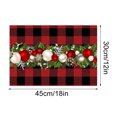 thumbnail image 3 of Napperon de Noël Tapis de Table Noël Décoration Maison Salon Napperon, 3 of 8