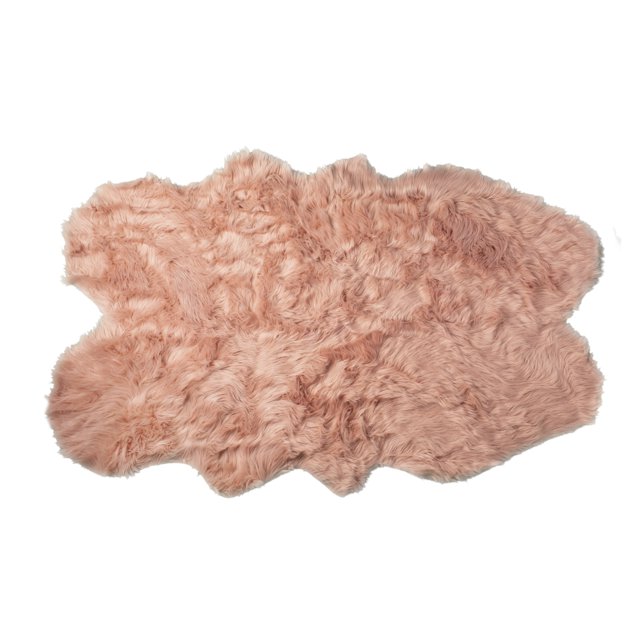 Luxe Gordon Faux Sheepskin Quattro Rug | 4'x6'