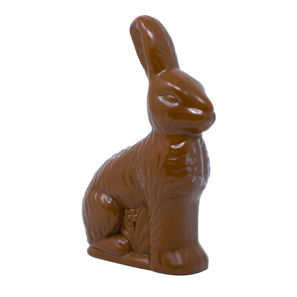 Plastic Figural Chocolate Bunny Treat Container