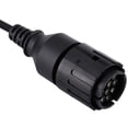thumbnail image 2 of Adapter Cable, OBD2 Adapter Cable, Stable Black For  Motorcycle Parts Motorcycle Tool Motorcycle, 2 of 8