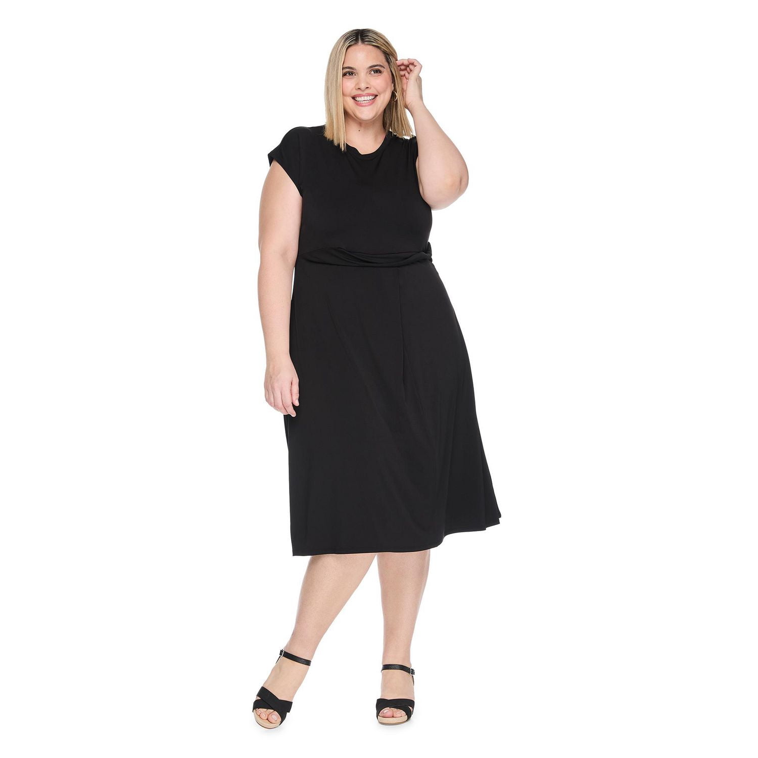 Lane Bryant Women's Plus Front Twist Dress