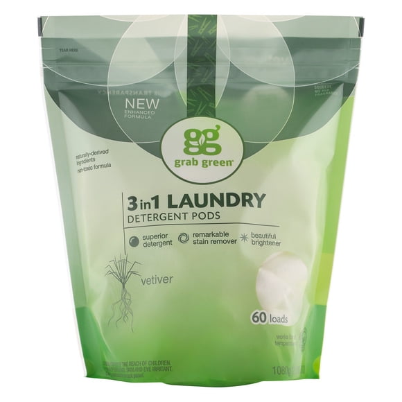 Fragrance Free Laundry Pods 60 LD