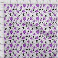 thumbnail image 4 of oneOone Rayon Purple Fabric Medical Virus Sewing Craft Projects Fabric Prints by Yard 56 Inch Wide, 4 of 4