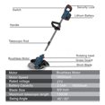 thumbnail image 3 of Tondeuse à Gazon Sans Fil Moteur Sans Balais Tondeuse Électrique à Gazon Longueur et Angle Réglables Télescopique Élagage Outils de Jardin Roue à Fil, Facile à Utiliser, 3 of 6