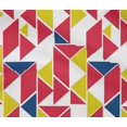 thumbnail image 4 of oneOone Cotton Flex Fabric Parallelogram & Triangle Geometric Print Fabric By The Yard 40 Inch Wide, 4 of 4