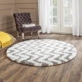 thumbnail image 1 of Safavieh Barcelona Carmella Zigzag Stripes Shag Area Rug, 1 of 7