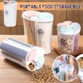 thumbnail image 2 of DcGZvy Baking Storage Containers Pantry Jars, Dry Goods Storage Containers Airtight, Food Container Organizer Snack Organizer, 2 of 5