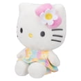 thumbnail image 2 of Hello Kitty® and Friends 8" Plush - Pastel Florals: Hello Kitty with Rainbow Pastel Dress, 2 of 4