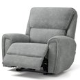thumbnail image 1 of MCombo Recliner Chaise, Capacité de 400 Lb, Pivotante, Gris Foncé, 1 of 9