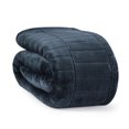 thumbnail image 1 of Recycled Cozy Textured Blanket, Blue (108" x 90") by Nemcor, 1 of 8