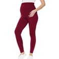 thumbnail image 1 of Kcodviy Women Maternity Casual Solid Womens Work Clothes Business Casual Color Elastic Control Hight Fall Maternity Tops Waist Long Pants Leggings Maternity Suits for Work Soft Pants, 1 of 9