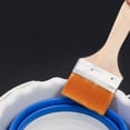 thumbnail image 4 of WIFKLSIIPG 6PCS Flat Paint Brushes Oil Paint Brush Memory Nylon Paint Brushes Set for Cleaning Painting Wall Painting Greasing Gluing Paint Brushes for Canvas Painting with Natural Handle, 4 of 8