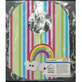 thumbnail image 2 of Carolines Treasures BB7151BIB Weather Rainbow Face Baby Bib, 2 of 3