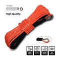 thumbnail image 3 of 15m 5mm/6mm/7mm Towing Winch Cable Rope String Line Synthetic Fiber 5800lbs/7700lbs/9300lbs For ATV UTV SUV 4X4 4WD, 3 of 6