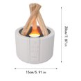 thumbnail image 3 of Binwennn Humidificateurs de Sol pour Grande Pièce Diffuseur de Feu de Camp Mini Humidificateur de Feu de Camp Brume d'Air Diffuseur d'Huile de Feu de Camp avec Télécommande pour la Maison, 3 of 4