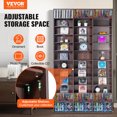 thumbnail image 2 of VEVOR Media Storage Cabinet 12 Layers Adjustable DVD Shelves 1080 CDs Espresso, 2 of 9