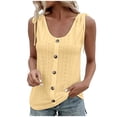 thumbnail image 1 of Cameland Débardeur à Encolure en U d'Été pour Femme, Mode, Uni, Décontracté, Style Caverne, Sans Manches, 1 of 6