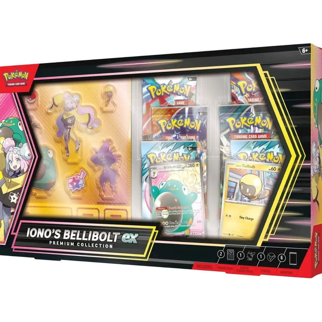 Pokémon Trading Card Game: Iono's Bellibolt ex Premium Collection