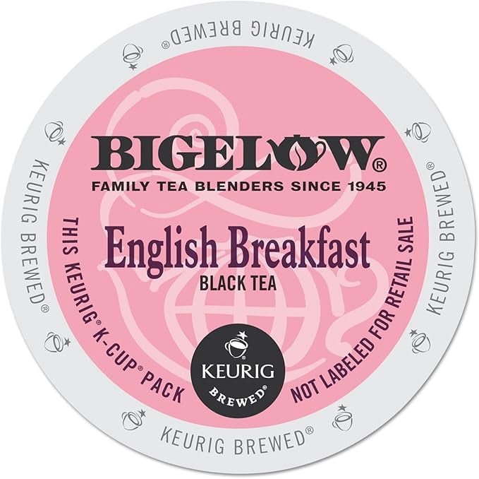 Bigelow Tea English Breakfast Keurig K-Cup Tea Pods 96 COUNT
