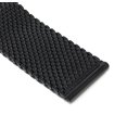 thumbnail image 4 of Bandini 24mm Black Tone Stainless Steel Mesh Watch Band for Men - Metal Mesh Replacement Watch Strap - Adjustable Length - Fold-Over Clasp, 4 of 7