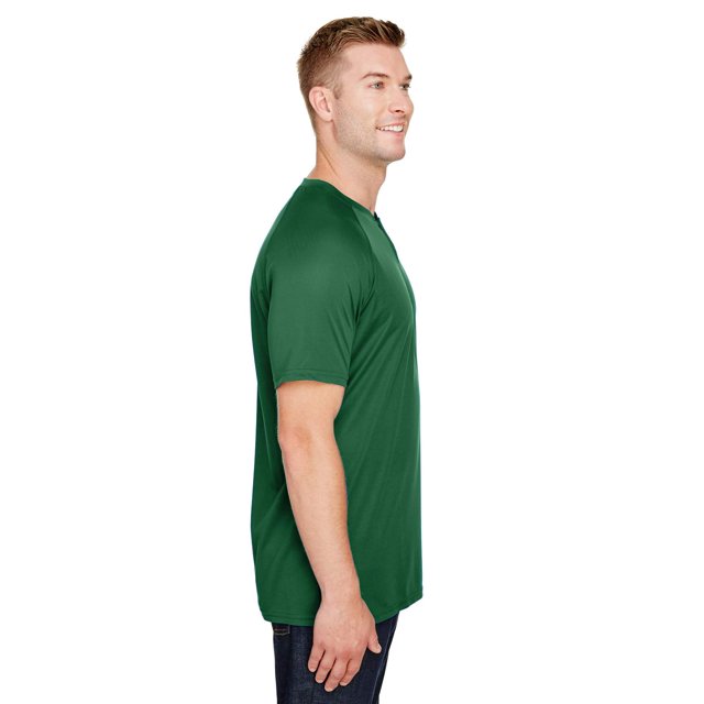 Augusta sportswear Men's Attain Wicking Two Button Baseball Jersey