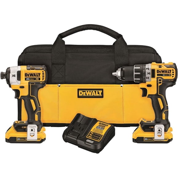 Refurbished (Good) Dewalt DCK283D2R MAX XR 20V Compact Drill and Impact Driver