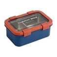 thumbnail image 2 of EGNMCR Lunch Box Compartment Lunch Box For Office Workers Temperature Lightweight Students With Rice Divider Stainless Steel Insulation Lunch Box Bento lunch boxes, 2 of 6