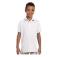 thumbnail image 1 of Jerzees Polo Sans Étiquette Résistant aux Taches pour Grand Garçon, Style 437Y, 1 of 1