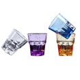thumbnail image 2 of 4 Pcs de Verre d'Eau 210ml Incassable Empilable Qualité restaurant Acrylique premium, 2 of 5