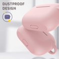 thumbnail image 2 of Étui de Protection Airpods Pro, Étui Airpods Pro, Étui en Silicone Ultra Mince Compatible avec Airpods Pro, Prend en Charge la Recharge Sans Fil - Rose Sable, 2 of 7