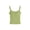 Green, variant on lcziwo Ribbed Tank Top for Women Built in Bra Sleeveless Casual Workout Shirts Double Straps Crop Cami Tops on Sale Wine S