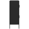 thumbnail image 2 of vidaXL Armoire de Rangement Noire 80x35x101,5 cm Acier, 2 of 5