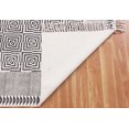 thumbnail image 2 of Casavani Outdoor Yoga Flat Weave Geometric Rug,Beige 5x8Ft, 2 of 6