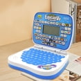 thumbnail image 1 of Mlkoz Children Toys, English Notebook Computer Toys For Children To Read Early Multi-functional Bilingual Learning, Girls Gifts, 1 of 9