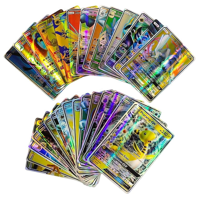 Jeu de Cartes de Collection d'Échange de Combat de Monstres de Poche Rare Sans Répétition pour Enfant Enfants (25 Pcs) 22 Cartes Régulières & 3 Cartes Rares