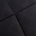 thumbnail image 2 of JML Ensemble de Lit Matelassé en Losange 8 Pcs, Jumeau, Noir, 2 of 5