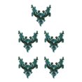 thumbnail image 2 of maskred Beautiful And Easy To Rhinestones Applique Sew On Beads Trim Patches Versatile Beautiful And Elegant white 5Set, 2 of 6