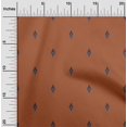 thumbnail image 1 of oneOone Silk Tabby Fabric Small Motif Ikat Print Fabric By The Yard 42 Inch Wide, 1 of 4