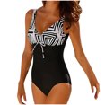 thumbnail image 1 of Maillots de Bain une-Pièce pour Femmes à Imprimé, Contrôle du Ventre, Tenue de Plage, 1 of 7