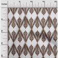 thumbnail image 1 of oneOone Viscose Chiffon Fabric Chevron Ikat Print Sewing Fabric BTY 42 Inch Wide, 1 of 1