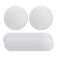 thumbnail image 1 of DOLITY 100 Pieces Coffee Pot Filter Portafilter Paper for Offices Home Coffee Shops 58mm, 1 of 7