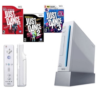 Nintendo Console Wii Ensemble Just Dance 1 2 3 Utilisé