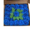 thumbnail image 2 of 25Pcs Realistic Foam Roses – Non-Fading Artificial Flowers with Stems for Wedding Bouquets, Valentine’s Decor & Bridal Shower Arrangements, 2 of 6