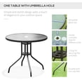 thumbnail image 4 of Outsunny Parapluie de patio extérieur 6pc, 4 of 8
