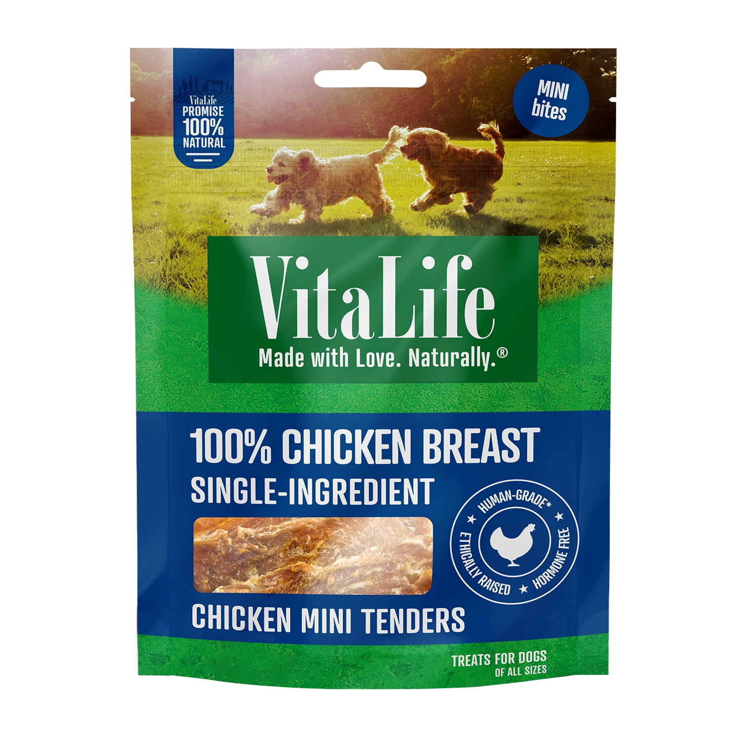 VitaLife Chicken Mini Tenders, All Natural, Jerky Dog Treats 170 g