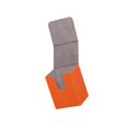 thumbnail image 1 of Boîte Organisatrice pour Deck de Cartes, Support de Boîte, Grand Support de Rangement pour Cartes, Contient 100+ Cartes pour Cartes MTG, Orange, 1 of 9