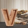 thumbnail image 3 of XZNGL Personalized Wooden Name Money Box Wooden Deposit Box Twenty Six English Letters, 3 of 6