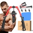 thumbnail image 1 of FLYBIRD 2-in-1 Twister Arm Trainer with Ab Roller Wheel, Adjustable 22-440lbs Hydraulic Power Chest, Shoulders, Forearm, Triceps & Core Muscle Strengthener (Includes Backpack & Pad), 1 of 9
