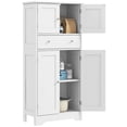 thumbnail image 1 of HOMCOM 50.5" Kitchen Pantry Storage Cabinet with Doors and Adjustable Shelf, 1 of 10